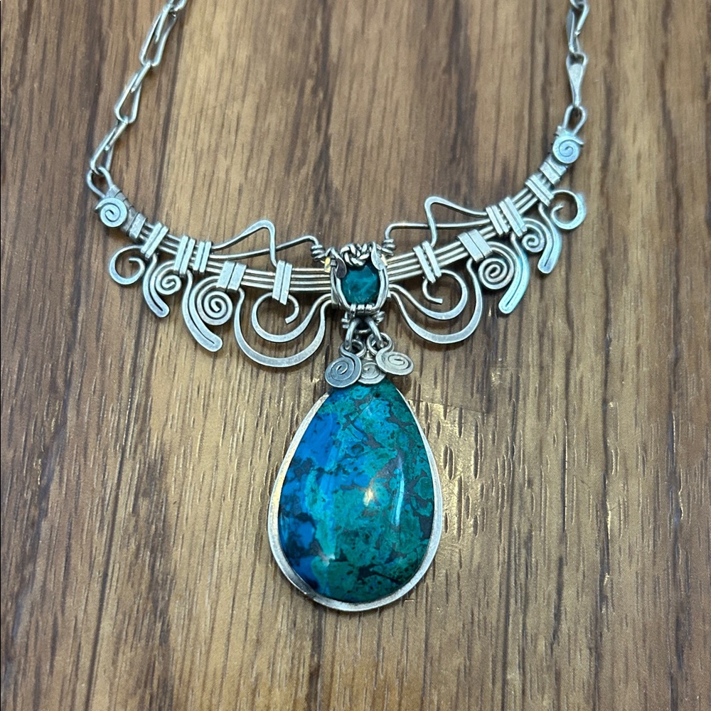 Amazonite Artesian Necklace